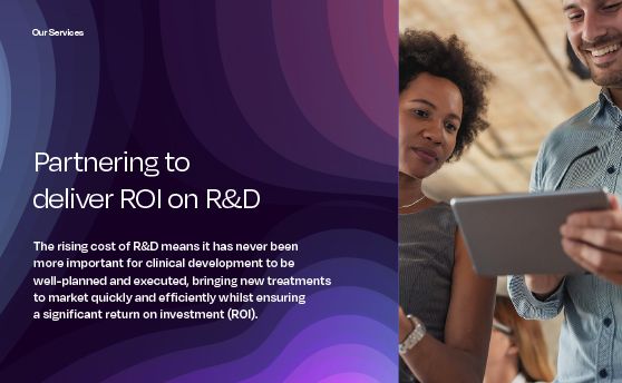 Partnering to deliver ROI on R&D